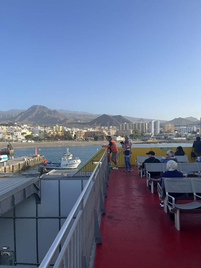 Tenerife to La Gomera ferry 🇪🇸