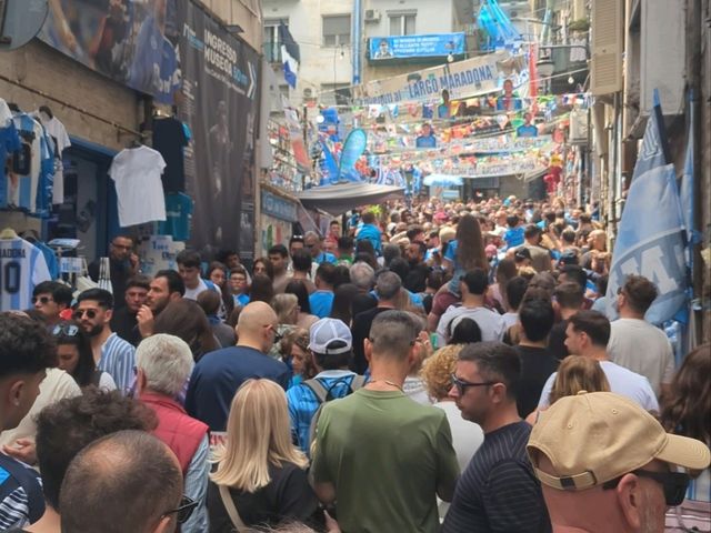 i went to naples for the final Seria a match