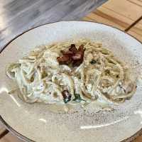 Nottingham🇬🇧A Cozy Italian Escape at Solo Grano – Mushrooms, Cream & Comfort 🍄🍝 ✨