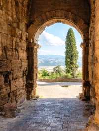 🏛️ Stone, Wind, and Memory – Volterra, Italy
