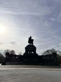 Where Rivers Meet and History Rises – Discover Deutsches Eck in Koblenz! ✨🌊 