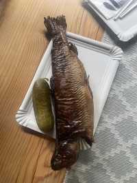 Smoked or fried - fish is so delicious at Forellenräucherei