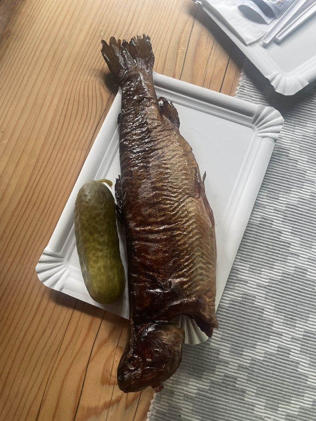 Smoked or fried - fish is so delicious at Forellenräucherei