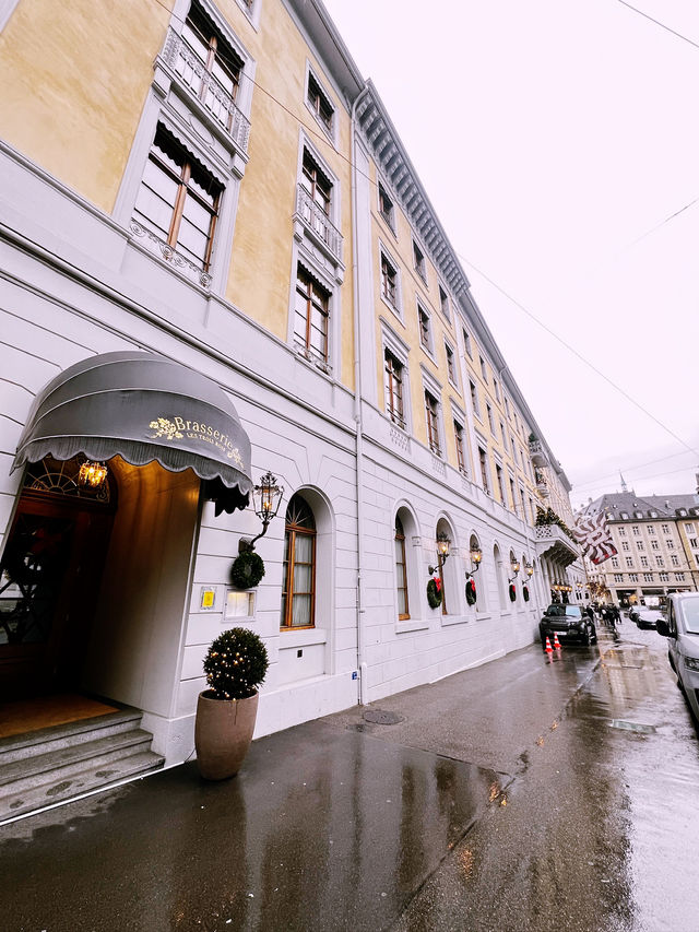 Timeless Elegance at Les Trois Rois 🇨🇭