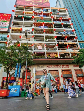The Legendary Cafe Apartments in Ho Chi Minh City.