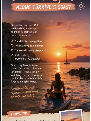    Don’t Leave Fethiye Before Seeing This Sunset ⭐