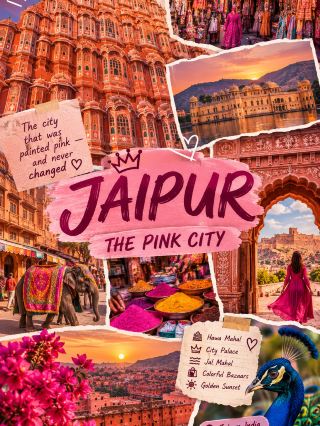 THE CITY THAT WAS PAINTED PINK 🩷  AND NEVER CHANGED