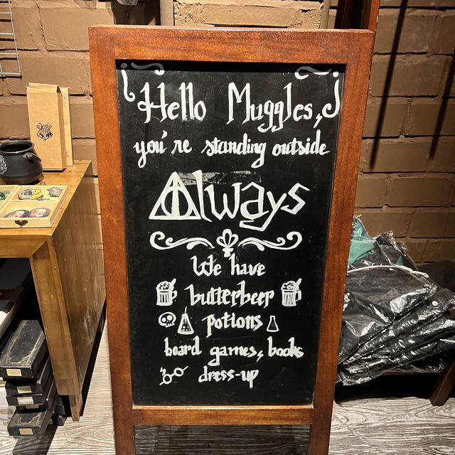 Always - Harry Potter cafe 
