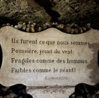 Catacombs of Paris always amazes!
