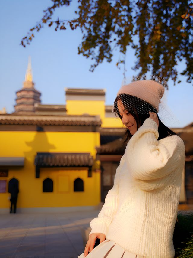 走進秋日意境，感受初冬氣息！常州天寧寺旅遊拍照攻略