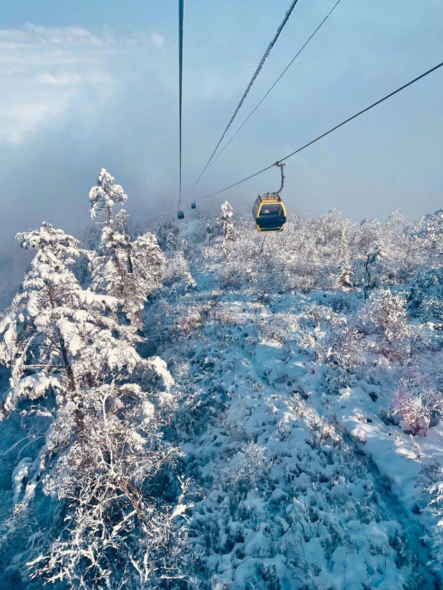 冬天的西嶺雪山，去一次後悔一次