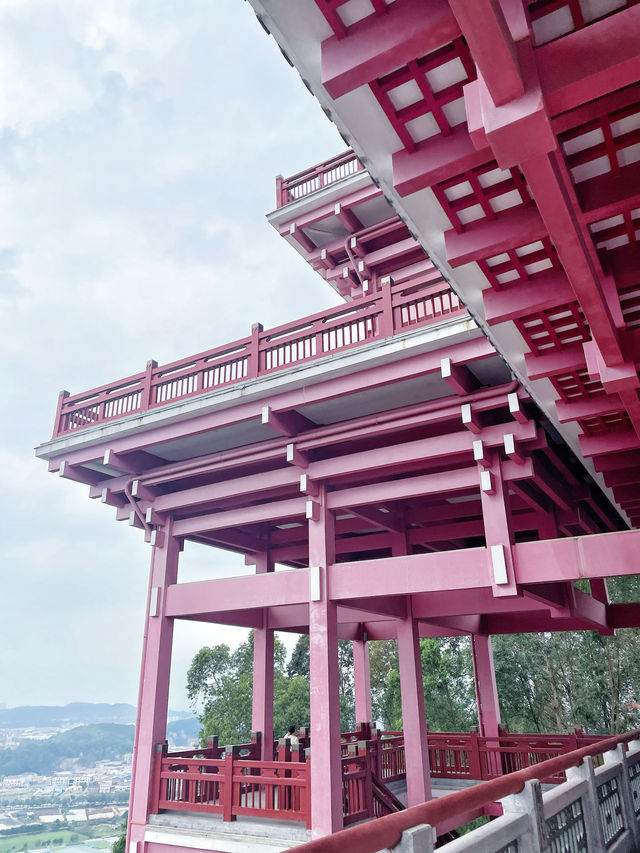 徒步賞花誤入佛山小京都 ｜展旗峰生態公園｜廣州周邊親子遊