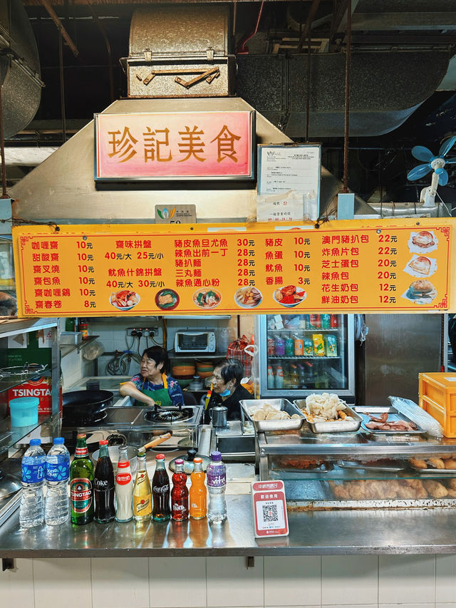 澳門探店｜營地街市熟食中心有超多集中的小吃檔口