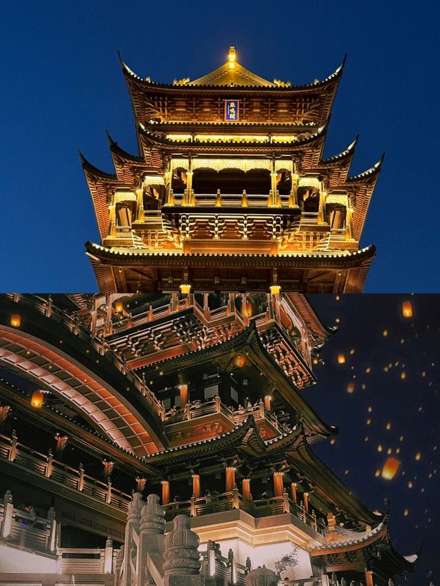 繁華不夜城！義烏！雞鳴閣