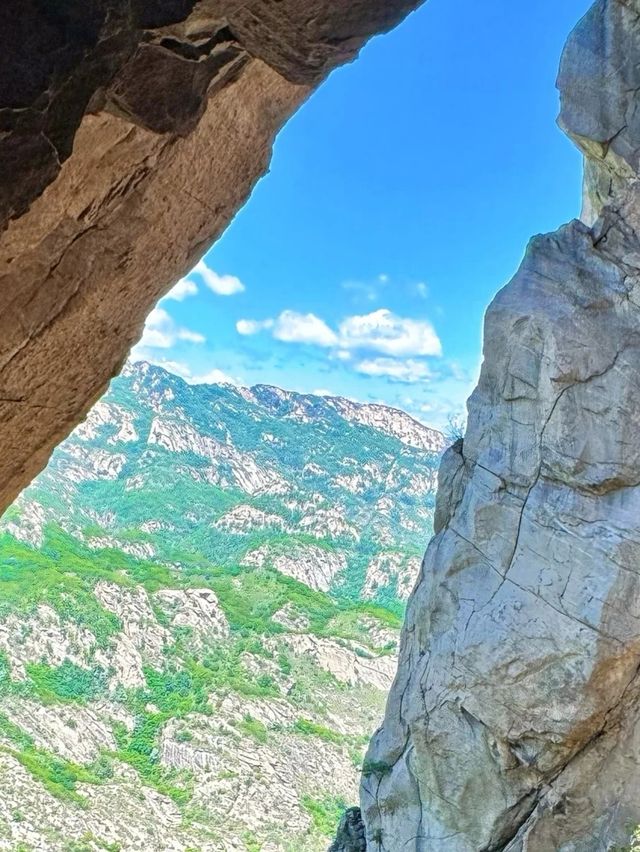 ◆壯觀的花崗岩地貌特徵，“張家界同款天門洞”