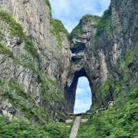 Ascending to Heaven: A Thrilling Adventure on Tianmen Mountain