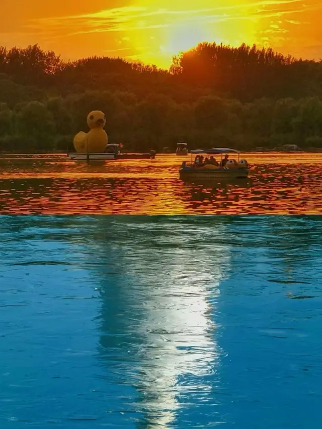 頤和園|打個船，沿著慈禧水道進園子