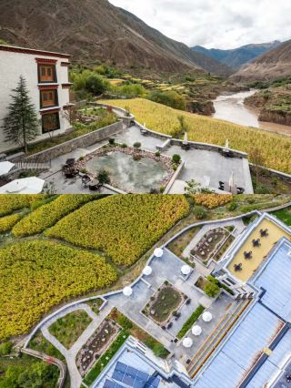 Songzan Rumei Mountain Residence | Experience the Tibetan culture of the millennium ferry on the Lancang River