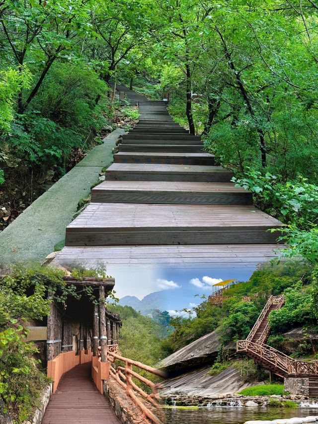 又發現一個免費玩水地！夏日親子天堂，京郊神堂峪徒步戲水全攻略