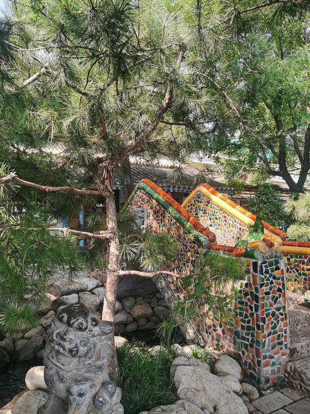 馬嵬驛民俗坊之展示館：南床北炕