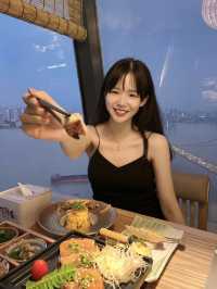 武漢這家日式餐廳江景無敵了拍照&約會。