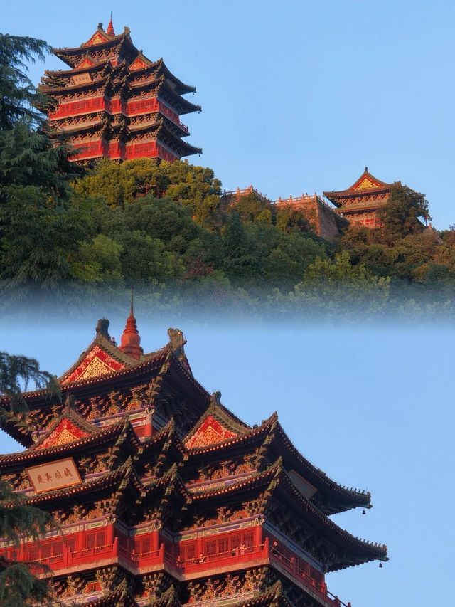南京閱江樓。