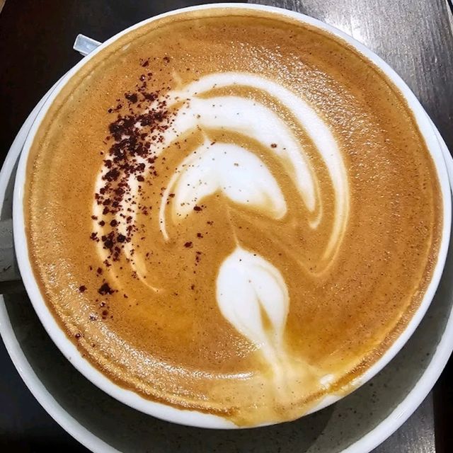 Huge cafe