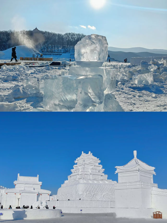寶貝，答應我冬天一定要去一次鏡泊湖