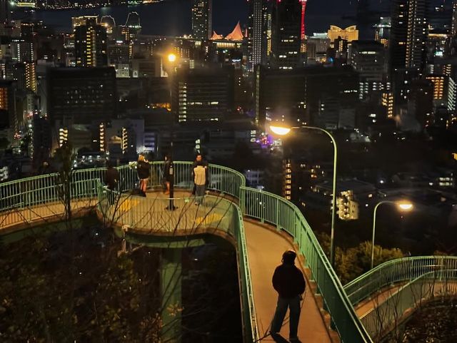 神戶 Venus Bridge|諏訪山公園日落