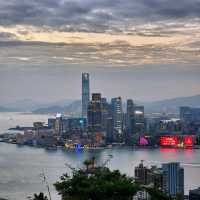 香港紅香爐峰⛰️|登頂看維港夜色🌇