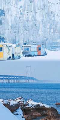 大連冬韻：雪後海濱，別樣風情！