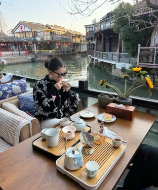 上海過年朱家角比預想好逛呢！