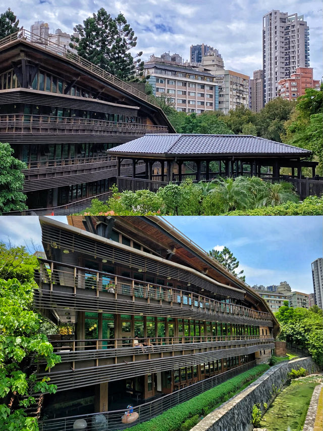長在大自然裏台灣最美圖書館