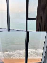 躺在床上看大海不要太舒服了｜煙台英迪格酒店