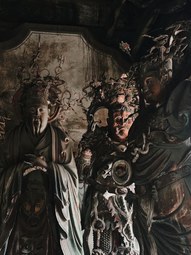 被遺忘的明代彩塑巔峰！24諸天像震撼到失語