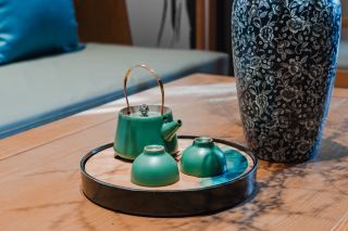A serene corner to experience Chinese-style living spaces