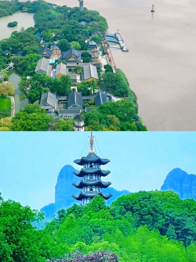 溫州驚現「抹茶湖」！夏日限定青綠秘境，漢服打卡一流