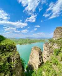 北方「小桂林」，闖進現實版嘅水墨畫易水湖一日躺平玩法