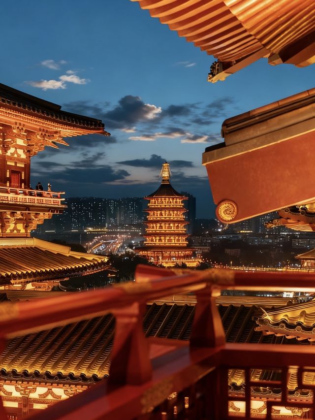 以為西安的夜景夠美了直到我來到了洛陽