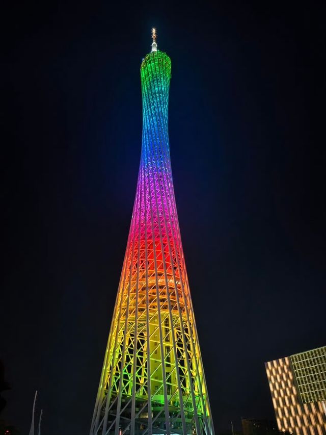 小蠻腰廣州塔絕美夜景
