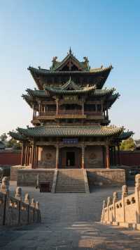 在堯帝故里溯源在黃河怒吼中震撼在古寺塔影裡沉思五千年從未走遠