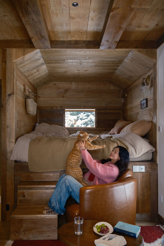 在禾木小住，遇到了夢想中的小木屋