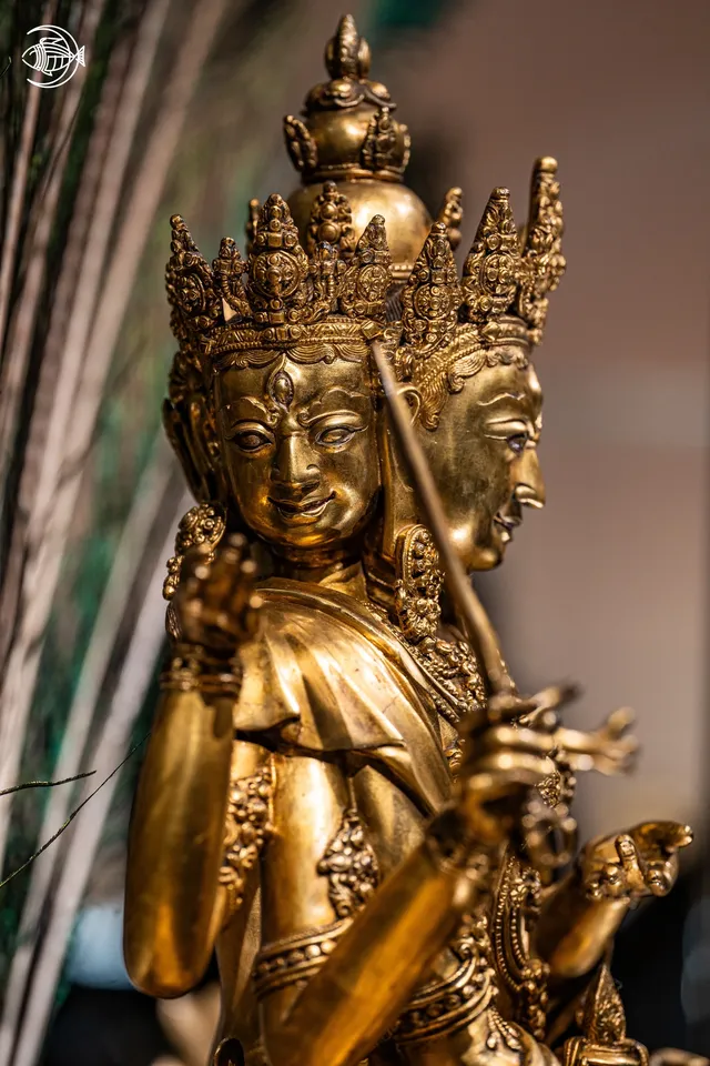 孔雀明王 上海博物館宋元明清銅器展