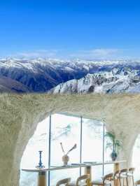 4860米雲端仙境達古冰川冬日限定版美哭我了