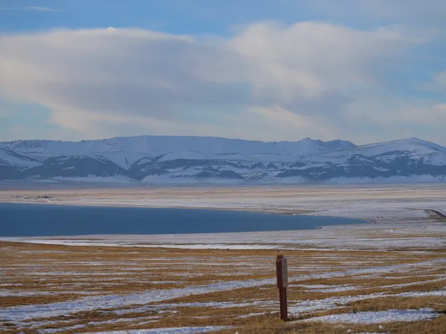 賽里木湖粉調彩霞時刻及拍攝位置