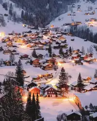 瑞士冬日6大滑雪度假村，每一幀都能做壁紙