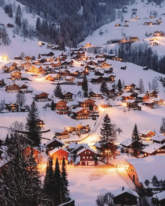 瑞士冬日6大滑雪度假村，每一幀都能做壁紙
