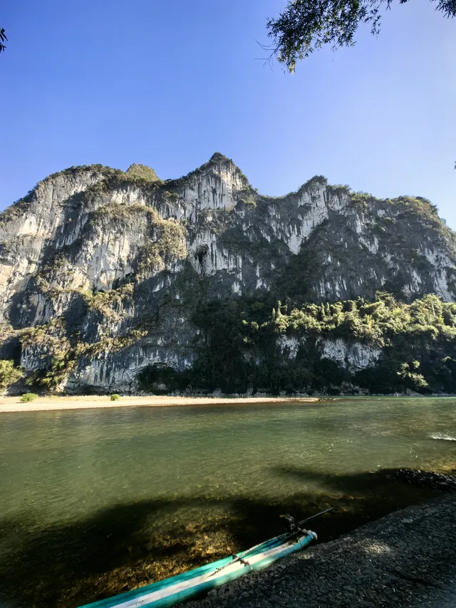 13公里漓江徒步用腳步畫了一幅山水畫卷