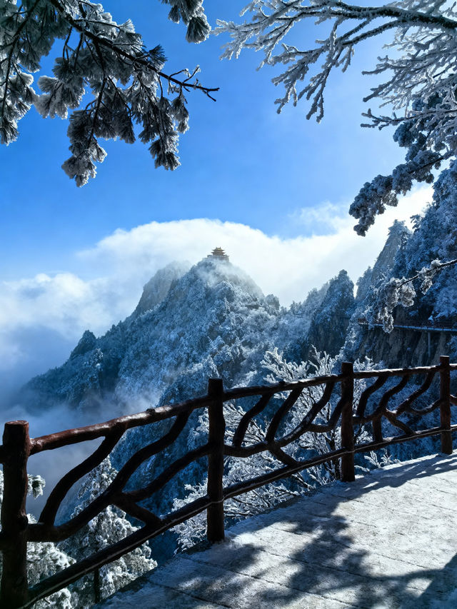 雪落老君山,住進詩意四合院 雪落老君山,住進詩意四合院