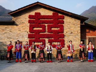 약고산 고요촌｜백년 요족 마을에서 전통 결혼식에 참여했는데 너무 환상적이었어요!